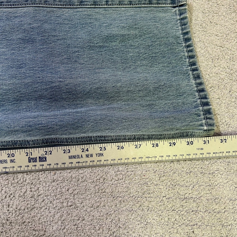 Hollister Jeans Low Rise Baggy 4R Light Wash Y2K Wide Leg Streetwear skater - Picture 7 of 7